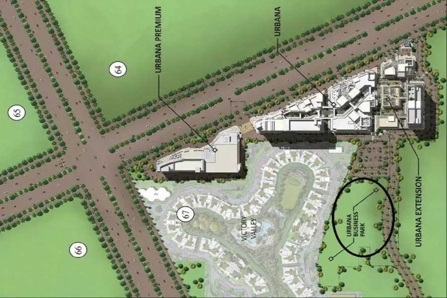m3m urbana business park site plan